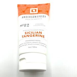 Anderson Lilley Beach Butter Body Cream Tangerine scent lotion moisturizer